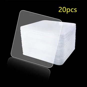 20BUC Universal față-Verso Puternic Vâscozitate Bandă Adezivă Super Lipicios, rezistent la apa Transparent Casete cu Sticker Non-marking Acasă