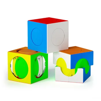 Yongjun Tianyuan Viteză Magic Cube 3x3x3 Stickerless Puzzle Puzzle Solid Exerciții de Cuburi de Potrivire Jocuri Educative pentru Copii
