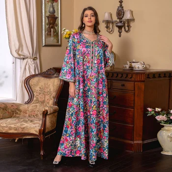 Mult Timp S New In Islamice Rochii De Ramadan Dubai Kimono Abayas Pentru Femei Khimar Turcia Turban Galabia Rugăciune Tradițională Haine Eșarfă