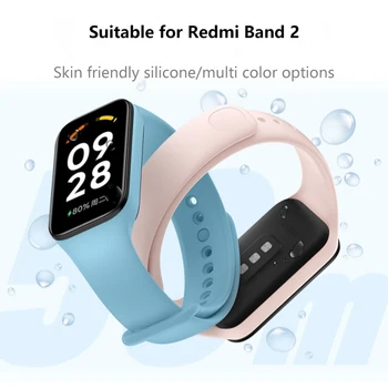 TPU moale de Bandă Pentru Redmi Band 2 curea Curea Silicon Bratara Bratara pentru Xiaomi Redmi Band2 de Înlocuire Inteligent Watchband Correa