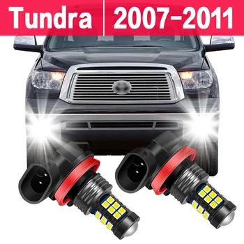 2X Mașină de Ceață cu LED-uri Bec Pentru Toyota Tundra 2007 2008 2009 2010 2011 Accesorii Auto Lămpile de Ceață Față Înlocuirea
