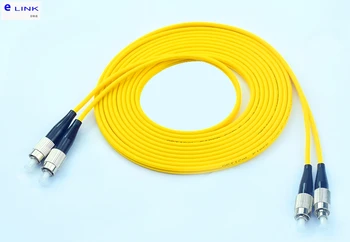 10buc FC-FC fibra optica patch cord 1M 2M 3M 5M 7M 10 M Singlemode Duplex cablu FC UPC fibre optice jumper SM DX transport gratuit