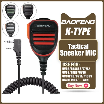 Baofeng microfon difuzor de camuflaj Impermeabil Umăr Difuzor Microfon pentru Walkie Talkie TYT Baofeng BF-888S UV-5R UV-S9