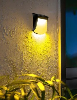 1/2/4BUC LED Solar Scara Lampa Impermeabil în aer liber, Grădină Inteligent Curte Gard Perete Gazon Peisaj Lampa Scara Lumina de Noapte
