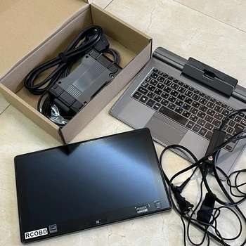 MB VCI Scanner Software-ul SSD mai Recente V2021.06 Stele C6 PENTRU Laptop Toshiba V714 i5 4G WIFI Multiplexor SD se Conecteze C6 Instrument de Diagnosticare
