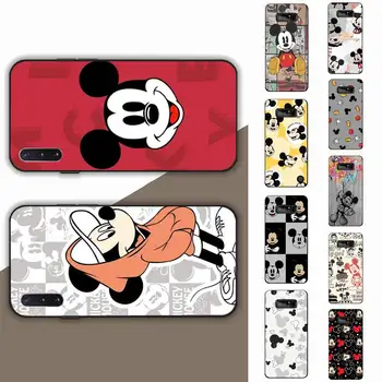 Disney Mickey Mouse Caz de Telefon pentru Samsung Note 5 7 8 9 10 20 pro plus lite ultra A21 12 72