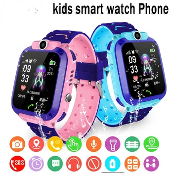 Copii Ceas Inteligent SOS de Telefon Ceas Smartwatch Pentru Copii Cu Cartela Sim Foto rezistent la apa IP67 Copii Cadouri Pentru IOS Android