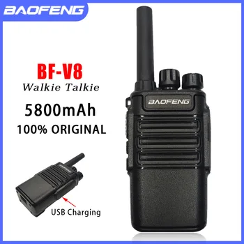 BF-V8 BAOFENG Mini aparat de Emisie-recepție Portabile Mici, Două Fel de Radio UHF 400-470MHz 5800mAh Timp de Așteptare BF V8 Sunet Bun Radio