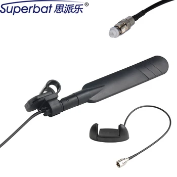Superbat 5dbi 850-960/1710-2170MHz 3G Lama/Clip Antenă Aeriană de Rapel FME Jack+ Modem Clip FME de sex Masculin pentru Universal USB 3G Modem