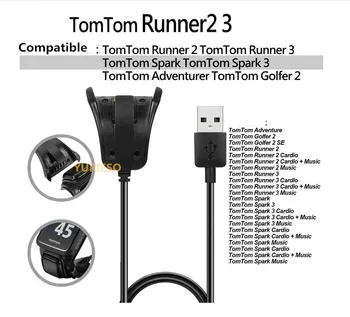 20BUC USB încărcător Cablu Încărcător Pentru TomTom Runner 2 3/Aventurier/Golf 2 pentru TomTom Spark 3 Ceas cu GPS
