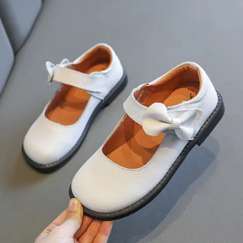 Toamna 2023 Noi Fete Pantofi de Piele de Copil Performanță Pantofi pentru Copii Printesa de Moda, Versatil Pantofi de Piele