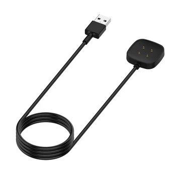 1m/30cm Pentru Fitbit-Versa 3 Doc de Încărcare Ceas Inteligent Incarcator USB Rapid Cablu de Încărcare Magnetic Leagăn Pentru Fitbit Sens