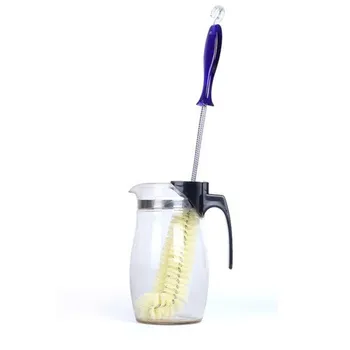 Maner Lung Flexibil Sticla Perie De Curățare Bucatarie Ceainic Curat Instrument De Plastic Acasă Livrările De Curățare Pentru Sticlă Ceașcă De Curățare