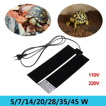 110V 220V Reptile Incubator Cald Mat 5-45W Pet Pad de Încălzire Pătură Reglabil Termostat Controler de Temperatura