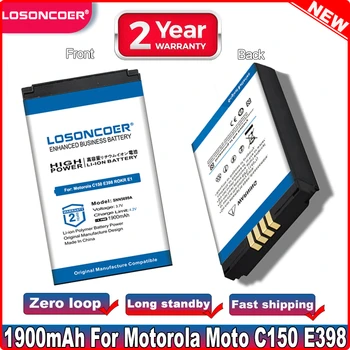 LOSONCOER 1900mAh SNN5699A Acumulator pentru Motorola C150 E398 ROKR E1 ROKR E3 V810 Baterii