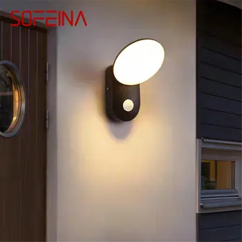 SOFEINA Contemporane Simplă Lampă de Perete LED-uri Impermeabil Epocă Sconces Lumina pentru Acasă în aer liber, Balcon Coridor Curte Decor