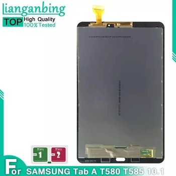Original, LCD Pentru Samsung Tab 10.1 T580 T585 SM-T580 SM-T585 Display LCD Touch Screen Digitizer Asamblare Înlocuirea Panoului