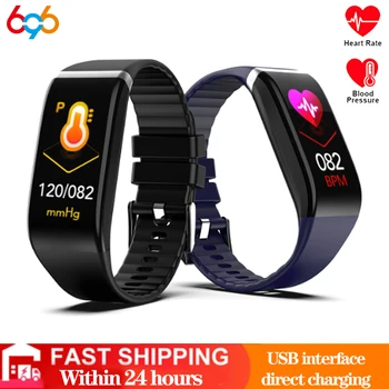 2021 Nou Ceas Inteligent Bărbați Și Femei Heart Rate Monitor de Presiune sanguina Fitness Sport Tracker Brățară Inteligentă Pentru Android IOS