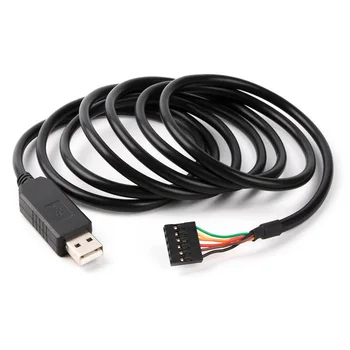 TTL-232R-3V3 USB to TTL Serial Cablu Adaptor Chipset-ul FTDI FT232 USB to UART TTL Serial RS232 Download Cablu 1.8 M