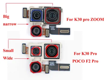 Original Nou din Spate Vedere din Spate aparat de Fotografiat aparat de Fotografiat pentru Redmi K30 Pro Zoom K30 Pro POCO F2 Pro Camera Principală a Modulului de Piese de Schimb