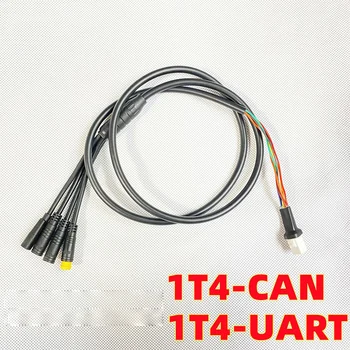 De Vânzare la cald 1T4 Cablu UART/POATE Protocol de E-BikeTorque Motor Pentru Bafang M400 G330 G510 M620 Conector piesa de schimb Accesorii
