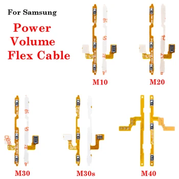 1buc Noua Putere de Control Comutator Cablu Flex Pentru Samsung Galaxy M10 M20 M30 M30S M40 Volum Sus/Jos Butonul de Piese de schimb