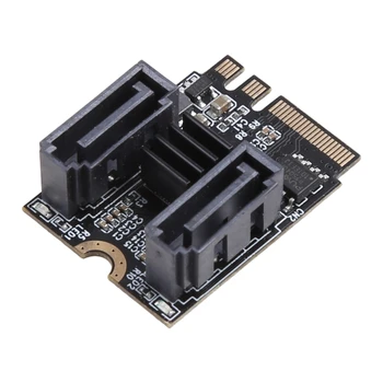 M. 2 a Cheie + E Cheia SATA 3 Adaptor JM582 Chips-uri 2 Porturi SATA III Revizuire Card de Calculatoare Accesorii