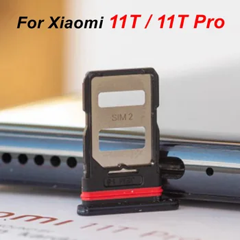 Cartela SIM Tăvi Pentru Xiaomi 11T / 11T Pro Slot SIM Titularul Adaptor Priza Piese de schimb 21081111RG 2107113SG 2107113SI