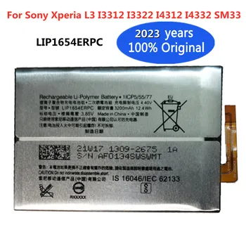 De înaltă Calitate SNYS1654 LIP1654ERPC Baterie 3200mAh Pentru Sony Xperia L3 I3312 I3322 I4312 I4332 SM33 LIP1654 SNYS1654 Telefon Mobil
