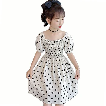 Fete Rochie De Vara Dot Model De Rochie Pentru Fete Stil Casual Copii Rochie Adolescente Costum Fată 6 8 10 12 14