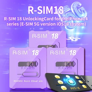 V9.3 R-SIM18 AUTO TMSI ESIM QPE Deblocare pentru iPhone iOS16.x