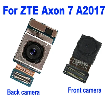 Original, Testat de Lucru Principal Mare Camera din Spate Pentru ZTE Axon 7 A2017 Mici cu care se Confruntă Față aparat de Fotografiat Telefon Flex Cablul de Înlocuire