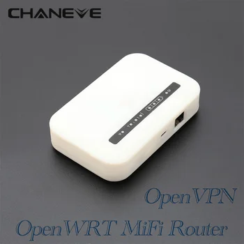 CHANEVE 4G de Buzunar Portabil Hotspot Mobil Wireless Router MiFi Router-ul OpenWRT OpenVPN Router Wifi Cu Baterie de 4000mAh