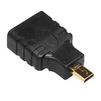 Extensie Adaptor Conector Practice Placat cu Aur, 1080P compatibil HDMI Textura Durabil de sex Feminin pentru Macro compatibil HDMI de sex Masculin