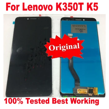 100% Original LTPro de Lucru Full Touch Screen Digitizer LCD Display Asamblare Pentru Lenovo K350T K5 Sticlă Senzor de Telefon Panoul de Piese
