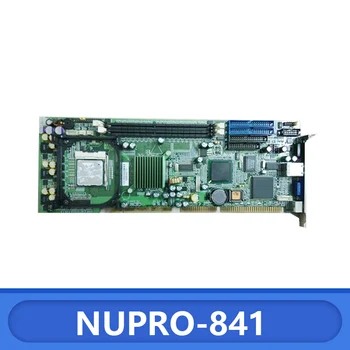 100% OK IPC bord NuPRO-841 full size CPU card ISA, PCI industriale integrate placa de baza PICMG 1.0 și memorie PROCESOR fara ventilator