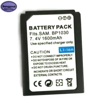 7.4 V 1600mAh BP-1030 BP1030 Camera Baterie Pentru Samsung BP1130 BP-1130 NX200 NX210 NX300 NX500 NX1000 NX1100 s. nx 2000 NX-300M