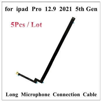 5Pcs Interne Microfon MIC Difuzor Conexiune Cablu Flex Înlocuitor Pentru iPad Pro De 12.9 Inch 5 Gen 2021 Piese de schimb
