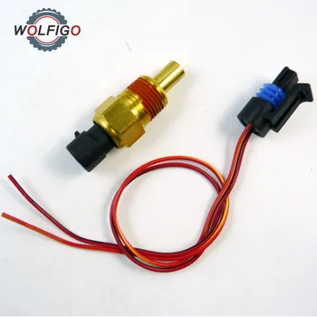 WOLFIGO Senzor Temperatură lichid Răcire Motor 12146312 Cu Coadă Cablajului 88987993 Pentru GMC