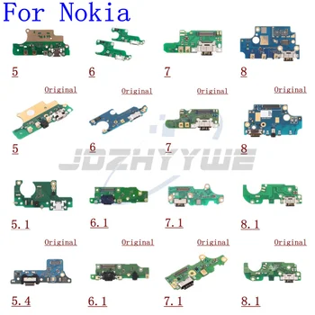 Original Pentru Nokia 8 7 6 5 5.1 6.1 7.1 8.1 5.4 Putere Încărcător Dock de Încărcare Port USB Plug Bord Cu Microfon Cablu Flex