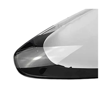Stanga Fata Far Shell Abajur Transparent, Obiectiv Caz Acoperire pentru Porsche Cayenne 2015-2017 Cap Masina Lumina de Locuințe