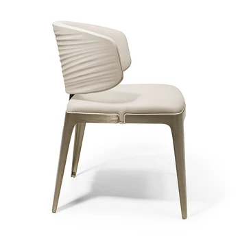De lux și high-end acasă celebritate pe internet din oțel inoxidabil designer modern minimalist villa scaune de luat masa