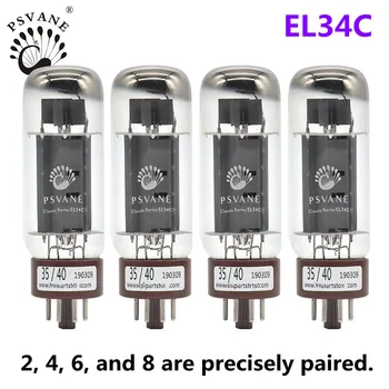 Nobil Voce EL34C vid tub înlocuiește 6CA7 EL34B EL34 pentru DIY upgrade de HIFI audio amplificator tub pentru a se potrivi patru-tub amplificator