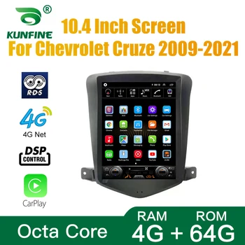 Tesla Ecran Octa Core, 4GB RAM, 64GB ROM Android 10.0 Auto GPS DVD Player Deckless Stereo Auto Pentru Chevrolet Cruze 2009-2014 Radio