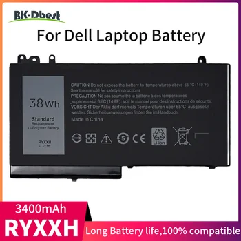 BK-Dbest 11.4 v 38wh Baterie Laptop RYXXH pentru Dell Latitude 5250 5450 5550 E5250 E5450 E5550 3150 3160 Series