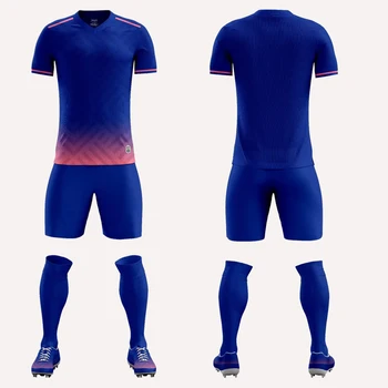 2023/24 Bărbați/Tineret Personalizate Tricou de Fotbal Seturi de Sublimare Imprimare de Design de Numărul de Nume în aer liber Joc Fotbal de Formare uniformă