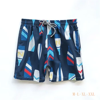 2021 Brand de Lux Mens Costume de baie NOI Rapid Uscat Boardshorts Respirabil Vară Plajă cu Cordon pantaloni Scurți de Bord Boxer Amuzant Tipărite