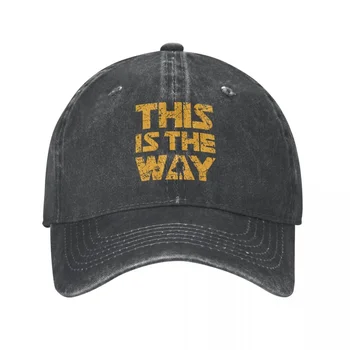 Disney Star Wars Mandalorian Coada de cal Șapcă de Baseball Casual Spălat Bumbac Palarie de Vara Aceasta este Calea Casquette Gorras