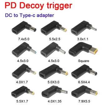 PD Momeală declanșa Convertor Adaptor USB de TIP C PENTRU DC 5525 5521 7955 4530 7450 Conector PENTRU incarcare Incarcator Laptop Notebook