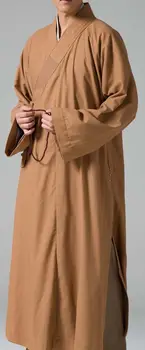 Călugăr Zen costume de bumbac și lenjerie de pat gownclothing budist kung fu/arte martiale robecoat uniforme meditație clothesYXS-03